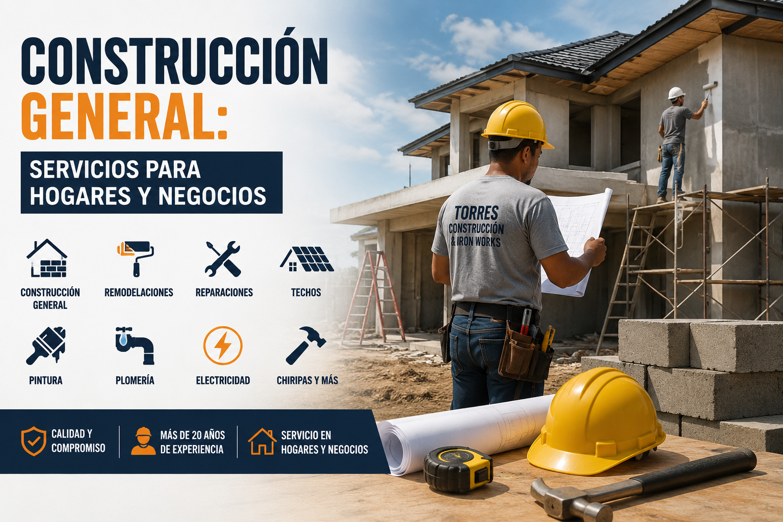 Construcción General Servicios Para Hogares y Negocios